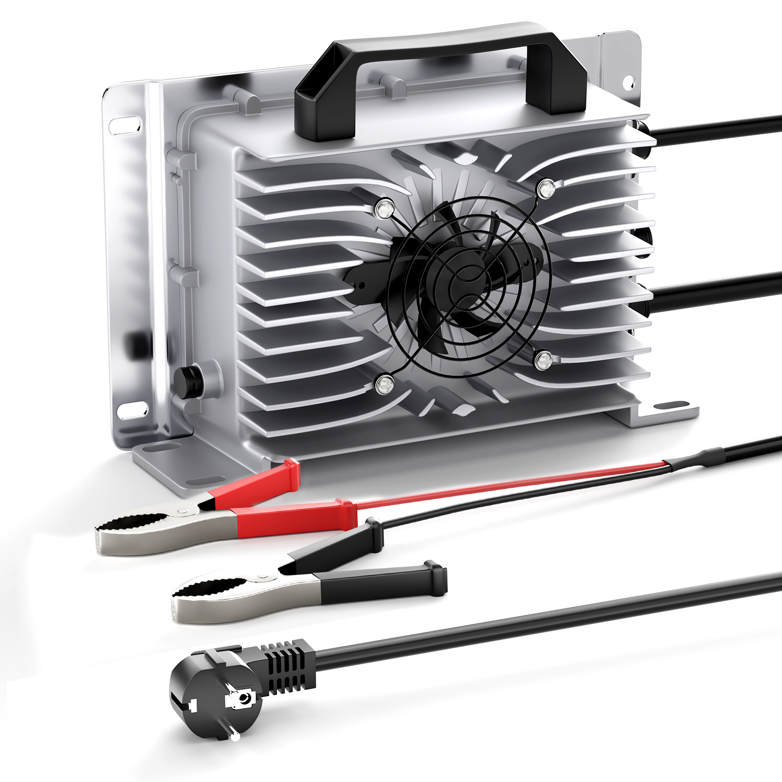 Suraziki 67,2 V 30 A Lithium-Batterieladegerät für 59,2 V 60 V 16S Batterie, IP65 wasserdichtes Ladegerät für Elektrofahrzeuge, E-Bikes und Roller